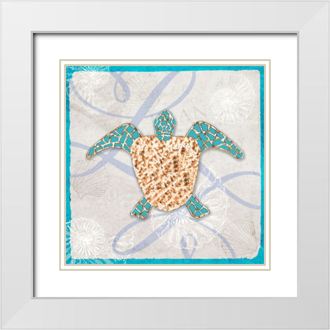 Sea Side Gypsy 2 White Modern Wood Framed Art Print with Double Matting by LightBoxJournal