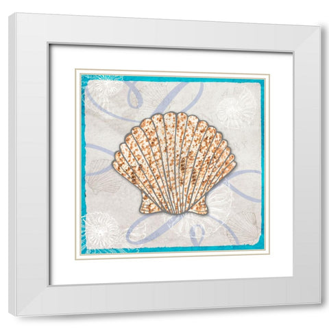 Sea Side Gypsy 3 White Modern Wood Framed Art Print with Double Matting by LightBoxJournal