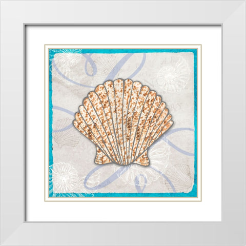 Sea Side Gypsy 3 White Modern Wood Framed Art Print with Double Matting by LightBoxJournal