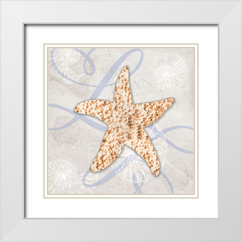 Sea Side Gypsy V1 White Modern Wood Framed Art Print with Double Matting by LightBoxJournal