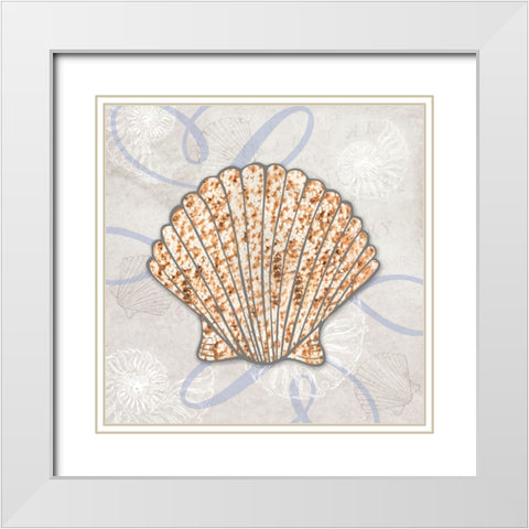 Sea Side Gypsy V2 White Modern Wood Framed Art Print with Double Matting by LightBoxJournal