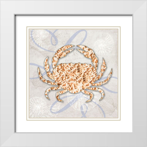 Sea Side Gypsy V4 White Modern Wood Framed Art Print with Double Matting by LightBoxJournal