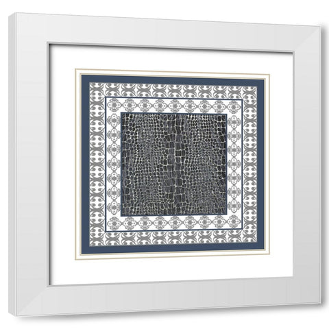 Bandanna A White Modern Wood Framed Art Print with Double Matting by LightBoxJournal