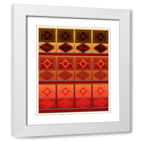 SouthWestStyle 1 White Modern Wood Framed Art Print with Double Matting by LightBoxJournal