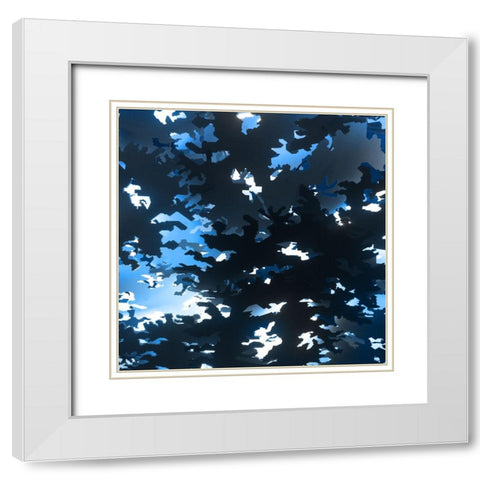 The New Camo 1 White Modern Wood Framed Art Print with Double Matting by LightBoxJournal