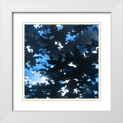 The New Camo 1 White Modern Wood Framed Art Print with Double Matting by LightBoxJournal