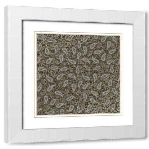 Time Less Scarf 1 White Modern Wood Framed Art Print with Double Matting by LightBoxJournal