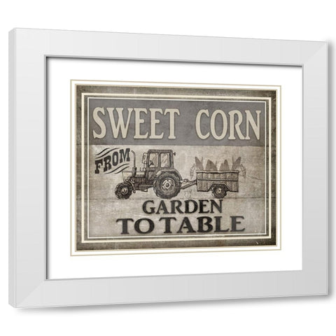 From Garden to Table White Modern Wood Framed Art Print with Double Matting by LightBoxJournal