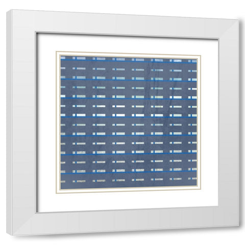 Signs_SeaLife_Repeat3 White Modern Wood Framed Art Print with Double Matting by LightBoxJournal
