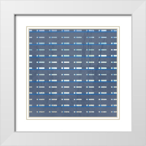 Signs_SeaLife_Repeat3 White Modern Wood Framed Art Print with Double Matting by LightBoxJournal
