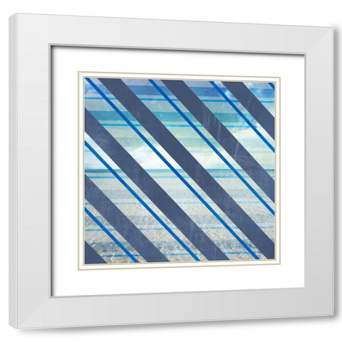 Signs_SeaLife_Repeat12 White Modern Wood Framed Art Print with Double Matting by LightBoxJournal
