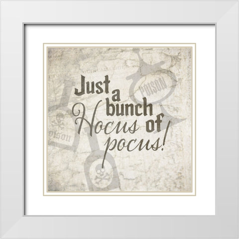 31 Signs 01 White Modern Wood Framed Art Print with Double Matting by LightBoxJournal