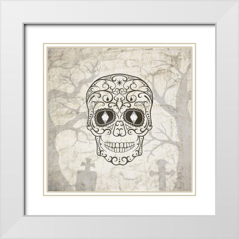 31 Signs 05 White Modern Wood Framed Art Print with Double Matting by LightBoxJournal
