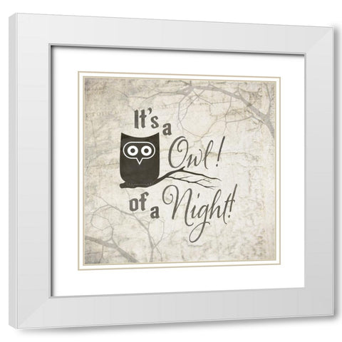 31 Signs 07 White Modern Wood Framed Art Print with Double Matting by LightBoxJournal