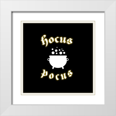 Hocus Pocus 08 White Modern Wood Framed Art Print with Double Matting by LightBoxJournal