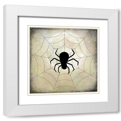 Say Boo 09 White Modern Wood Framed Art Print with Double Matting by LightBoxJournal