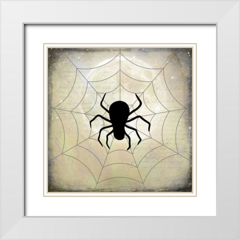 Say Boo 09 White Modern Wood Framed Art Print with Double Matting by LightBoxJournal