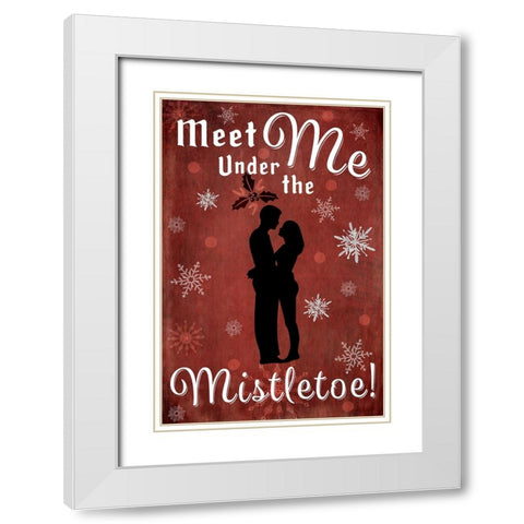 25 Days TilChristmas 033 White Modern Wood Framed Art Print with Double Matting by LightBoxJournal