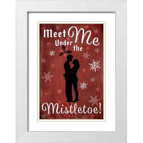 25 Days TilChristmas 033 White Modern Wood Framed Art Print with Double Matting by LightBoxJournal