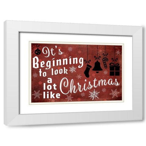 25 Days TilChristmas 034 White Modern Wood Framed Art Print with Double Matting by LightBoxJournal