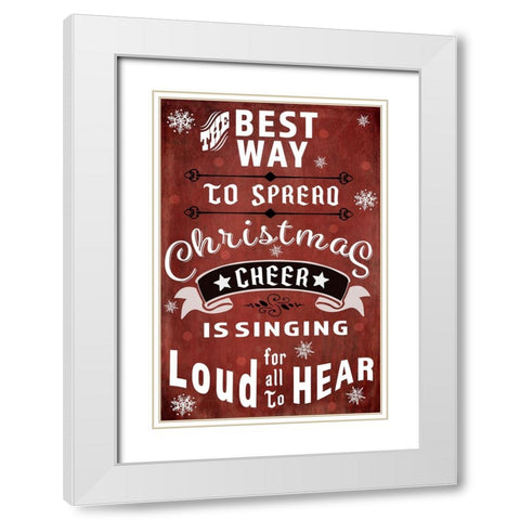 25 Days TilChristmas 035 White Modern Wood Framed Art Print with Double Matting by LightBoxJournal