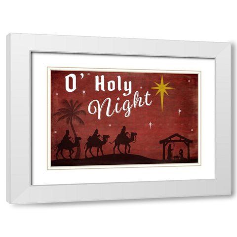25 Days TilChristmas 036 White Modern Wood Framed Art Print with Double Matting by LightBoxJournal