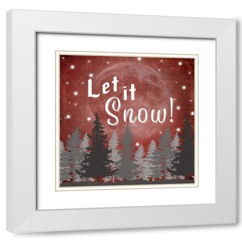 25 Days TilChristmas 039 White Modern Wood Framed Art Print with Double Matting by LightBoxJournal