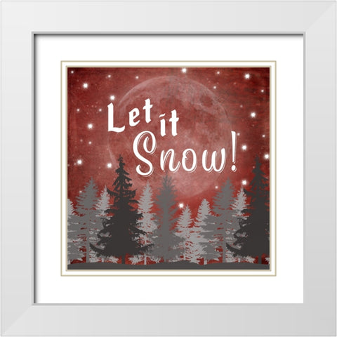 25 Days TilChristmas 039 White Modern Wood Framed Art Print with Double Matting by LightBoxJournal
