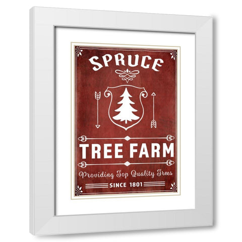 25 Days TilChristmas 044 White Modern Wood Framed Art Print with Double Matting by LightBoxJournal