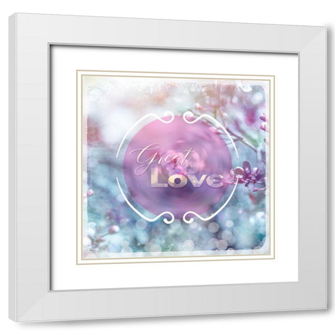 Cherry Blu Sign 2 White Modern Wood Framed Art Print with Double Matting by LightBoxJournal