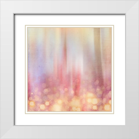 Gypsy Cherry Background White Modern Wood Framed Art Print with Double Matting by LightBoxJournal