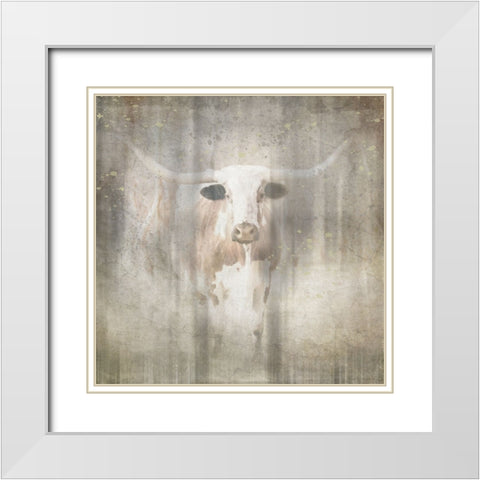 Antique Farm 02 White Modern Wood Framed Art Print with Double Matting by LightBoxJournal