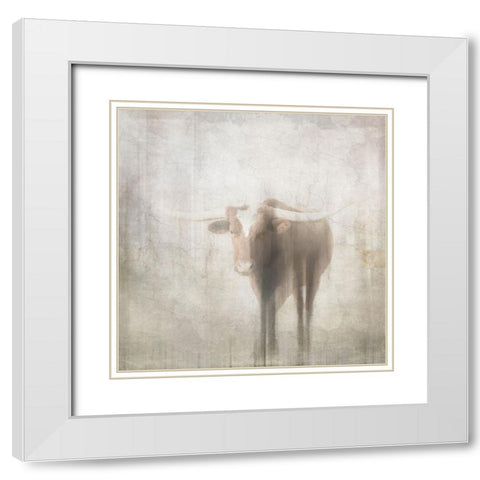 Antique Farm 03 White Modern Wood Framed Art Print with Double Matting by LightBoxJournal