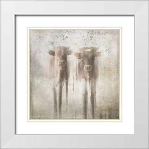 Antique Farm 06 White Modern Wood Framed Art Print with Double Matting by LightBoxJournal