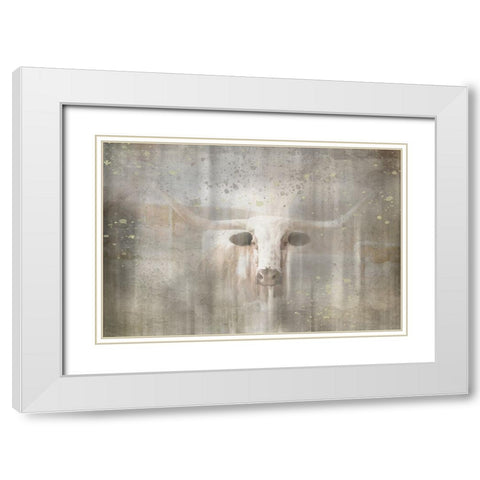 Antique Farm 09 White Modern Wood Framed Art Print with Double Matting by LightBoxJournal