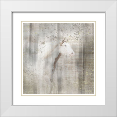 Antique Farm 28 White Modern Wood Framed Art Print with Double Matting by LightBoxJournal