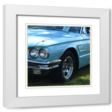 Antique Garage 1 White Modern Wood Framed Art Print with Double Matting by LightBoxJournal