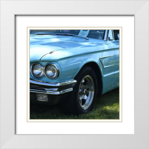Antique Garage 1 White Modern Wood Framed Art Print with Double Matting by LightBoxJournal