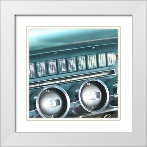 Antique Garage 4 White Modern Wood Framed Art Print with Double Matting by LightBoxJournal