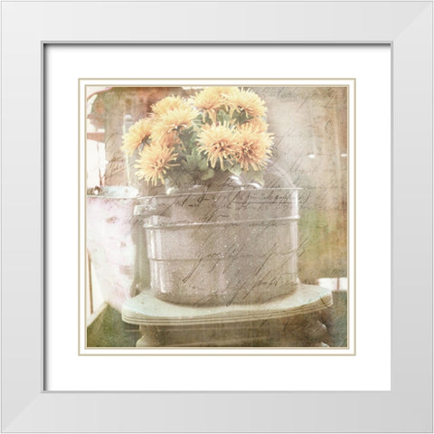 JunkGypsy 1 White Modern Wood Framed Art Print with Double Matting by LightBoxJournal