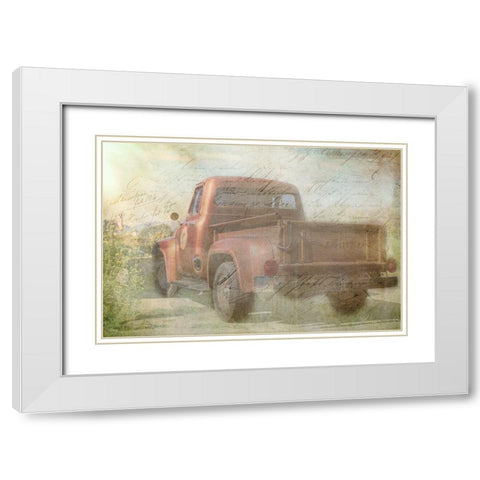 JunkGypsy 14 White Modern Wood Framed Art Print with Double Matting by LightBoxJournal