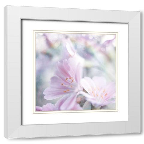 Mystical Gypsy Flower 05 White Modern Wood Framed Art Print with Double Matting by LightBoxJournal