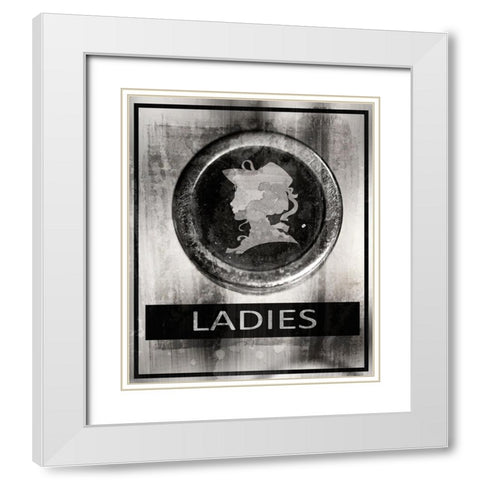 Farm bathroom signs 8 White Modern Wood Framed Art Print with Double Matting by LightBoxJournal