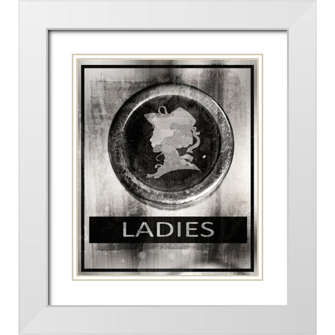 Farm bathroom signs 8 White Modern Wood Framed Art Print with Double Matting by LightBoxJournal