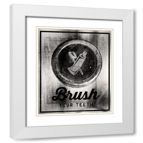 Farm bathroom signs 11 White Modern Wood Framed Art Print with Double Matting by LightBoxJournal