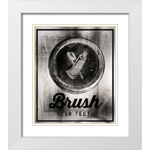 Farm bathroom signs 11 White Modern Wood Framed Art Print with Double Matting by LightBoxJournal