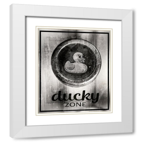 Farm bathroom signs 14 White Modern Wood Framed Art Print with Double Matting by LightBoxJournal