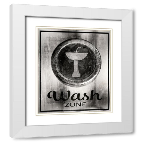 Farm bathroom signs 16 White Modern Wood Framed Art Print with Double Matting by LightBoxJournal