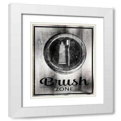 Farm bathroom signs 18 White Modern Wood Framed Art Print with Double Matting by LightBoxJournal