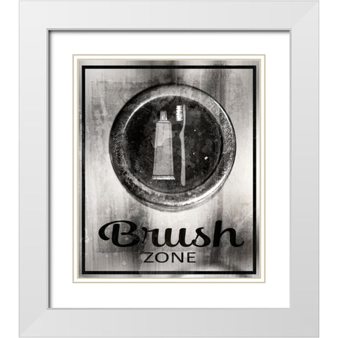 Farm bathroom signs 18 White Modern Wood Framed Art Print with Double Matting by LightBoxJournal